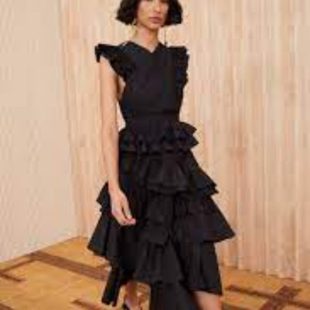 Ulla Johnson Aurore Dress in Black